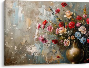Obraz - Váza kvetov (70x50 cm)