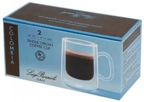 Luigi Bormioli termo hrnčeky na espresso COLOMBIA 100 ml, 2 ks