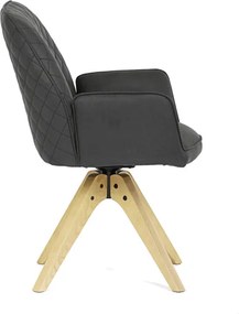 Jedálenská stolička čierna HC-539 BK3
