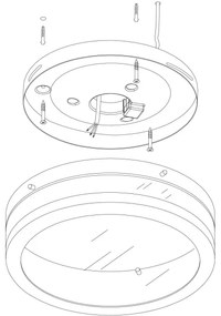 Eglo 94998 - LED Kúpeľňové svietidlo LED PALERMO 1xLED/11W/230V IP44
