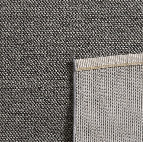 Ayyildiz, Kusový koberec Loom 4300 Grey kruh, 200x200 (priemer) kruh, šedá, obývacia izba