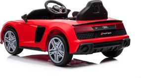 LEAN CARS Elektrické autíčko Audi R8 Lift A300 červené