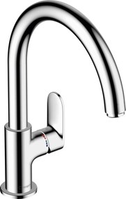 Hansgrohe Vernis Blend M35, kuchynská páková batéria 210 s otočným výtokom, chrómová, HAN-71870000