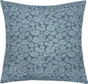 Dekoračný vankúš Sandra 43x43 cm, žakárový modro-sivý%
