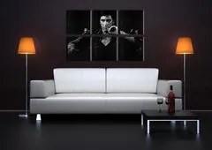 Malovaný POP ART obraz na stěnu SCARFACE-AL PACINO 210x140 cm