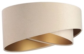 Tienidlo univerzálne GALAXY E27 pr. 45 cm béžová/zlatá