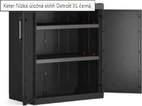 KIS Nízka skriňa DETROIT XL, šírka 89 cm