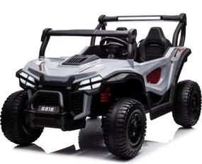 LEAN CARS Elektrické autíčko S618 sivé 4x4