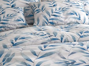 Obliečky z mikrovlákna KOVENDI modro-biele Rozmer obliečky: 70 x 90 cm | 140 x 200 cm