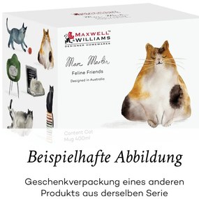 Biely porcelánový hrnček 400 ml Best Feline Friends – Maxwell &amp; Williams