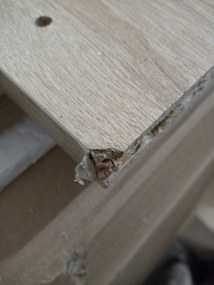 AKCE Jedálenský stôl s doskou v dekore dub sonoma UMEKO 120x80 II. akosť