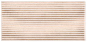 Oranžový/béžový froté uterák z Bio bavlny 30x50 cm Arto – Blomus
