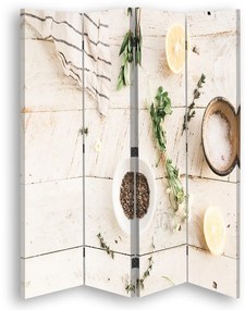 Gario Paraván Bylinky a soľ Rozmery: 145 x 170 cm, Prevedenie: Klasický paraván