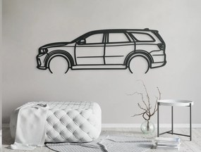drevko Moderný obraz auta Dodge Durango SRT 392 Rozmer obrazu: 30 x 86 cm, Farba dekorácie: Čierna