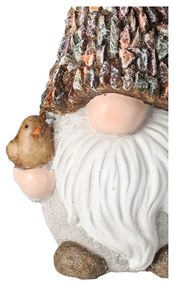 Záhradná figúrka z polyresinu Gnome, 30 cm, viacfarebná