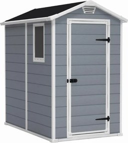 Záhradný domček Keter MANOR 4 x 6 šedý, s podlahou
