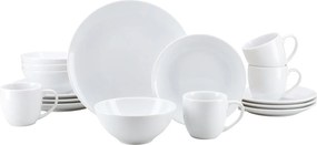 XXXLutz KOMBINOVANÝ SERVIS Bistrot Weiss 16-dielne Creatable - Online Only bytové doplnky - 007768072401