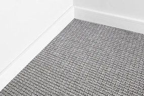 Metrážny koberec CASABLANCA LOOP svetlosivý