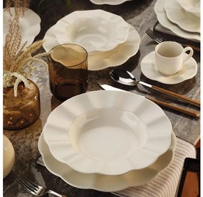 26-dielna jedálenská súprava biela/porcelán