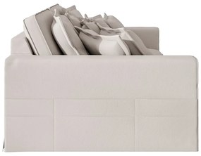 Krémovobiela pohovka 236 cm Nora – Ropez