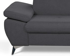 Trojsedák Gisele, antracitová látka