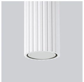 Biele bodové svietidlo Gleam – Sollux