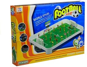 LEAN TOYS Stolný futbal zeleno-sivý