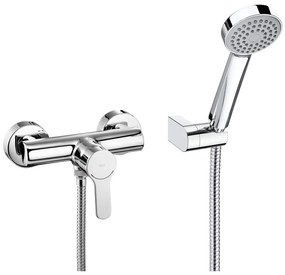 Roca A5A2009C02 - Sprchová súprava s batériou L20 v lesklom chróme