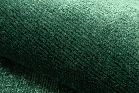 Koberec SOFTY Jednofarebný, tmavozelený