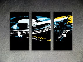 Ručne maľovaný POP Art obraz DJ | rôzne rozmery