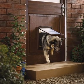 PetSafe Dvierka Staywell 755 Originál hnedé, veľkosť M