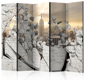 Artgeist Paraván - City behind the Wall II [Room Dividers]