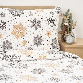 4Home Obliečky mikroflanel Golden Frost, 160 x 200 cm, 70 x 80 cm