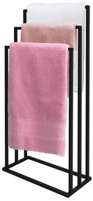 Stojan Na Uteráky 3-Ramenný Čierna