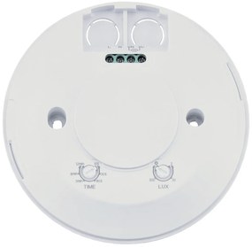 ECOLIGHT PIR pohybové čidlo nastaviteľné IP20 - 110-240V - 360 ° - biela