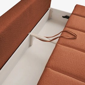 Rozkladacia pohovka SARIA Red Boucle