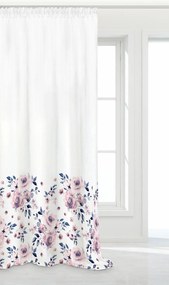 Záves na riasiacu pásku ROSALLY tmavomodrý 140x250 cm
