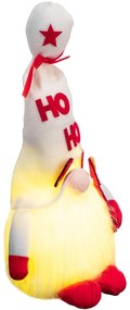 Tutumi - LED vianočný trpaslík 36cm YX058, biela, CHR-09507
