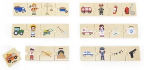 Sada puzzle Viga 44749 povolania a nástroje