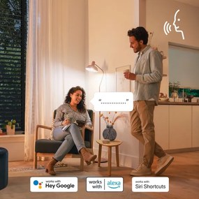 SADA 3x stmievateľných RGB LED žiaroviek Philips SMART A60 E27/8,8W/230V 2200-6500K