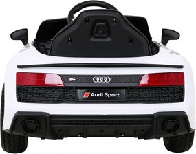 Ramiz Elektrické autíčko Audi R8 Lift biele + diaľkové ovládanie