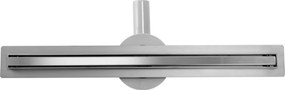 Rea Neo Slim Pro, lineárny odtokový žľab s 360stupňovým sifónom 90cm, nerez, REA-G8403