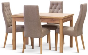 Stima stolička IBIZA dub Vyberte látku ->: BOSS grigio 15