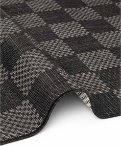 Čierny/krémový vnútorný a vonkajší behúň 80x200 cm Haringey Dorothy – Ted Baker