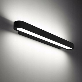 Artemide Talo nástenné svietidlo 90 cm, nestmievateľné, čierna, Led 32W