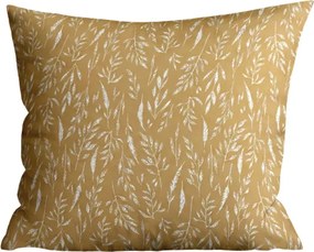 Mikroflanelová obliečka na vankúš KOSTAR 40x50 cm, žltá