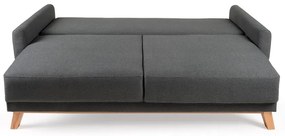 Tmavosivá rozkladacia pohovka Bonami Selection Pop