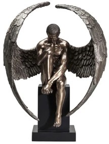 Nude Sad Angel dekorácia bronzová 63cm