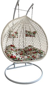 Závesné hojdacie dvojkreslo AURELIA