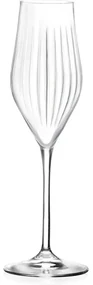 RCR TIMELESS POHÁR NA ŠAMPANSKÉ 230ML SADA 6KS
